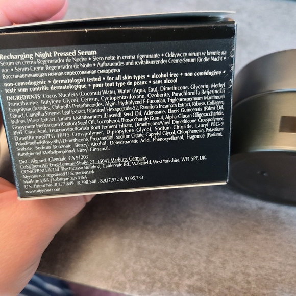 Algenist Power Recharging Night Pressed Serum Antiaging Nourishing Glow Skin - Picture 2 of 5